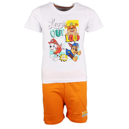 Paw Patrol Jungen Kinder Schlafanzug Pyjama - WS-Trend.de Nachtwäsche 98 - 128 Baumwolle