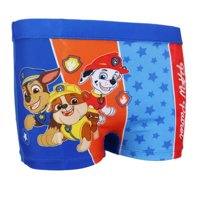 Paw Patrol Kinder Badehose Badeshorts - WS-Trend.de Shorts jungen Bademode Gr. 98-128 Rot Blau