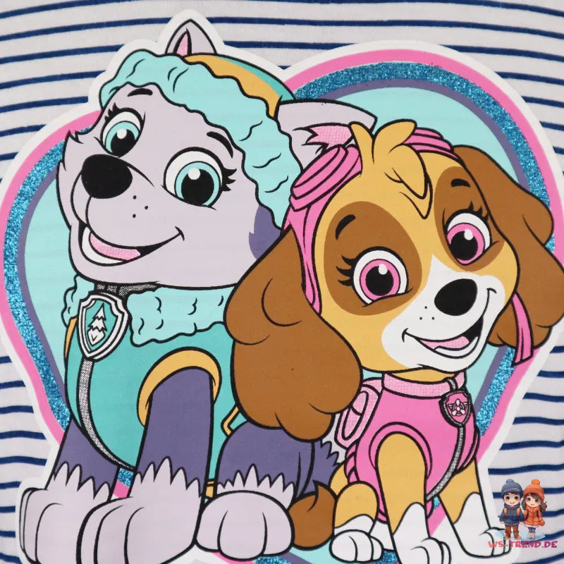 Paw Patrol Skye und Everest Kinder kurzarm Kleid - WS-Trend.de Sommerkleid 98 -128 Baumwolle