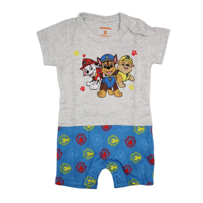 Paw Patrol Baby Kurzarm Body Strampler - WS-Trend.de Schlafanzug Gr. 62 bis 92