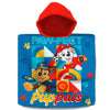 Paw Patrol Jungen Kinder Poncho Badeponcho 100% Baumwolle