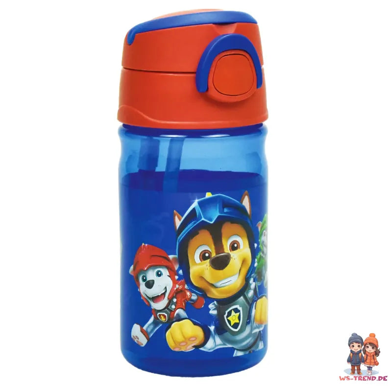 Paw Patrol Chase Marshall 4 tlg Kinder Set Brotdose Trinkflasche Besteck - WS-Trend.de