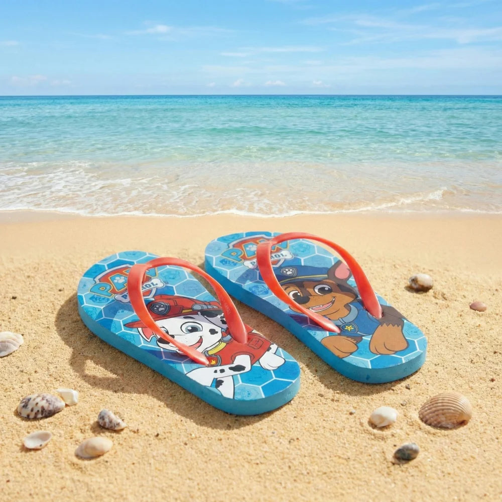 Paw Patrol Chase Kinder Flip Flops Zehentrenner Sandalen Latschen - WS-Trend.de 25-34