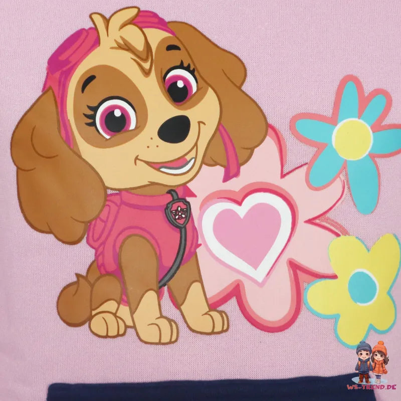Paw Patrol Skye Kinder Kapuzen Hoodie Pullover Pulli - WS-Trend.de Gr. 92 - 116 Mädchen
