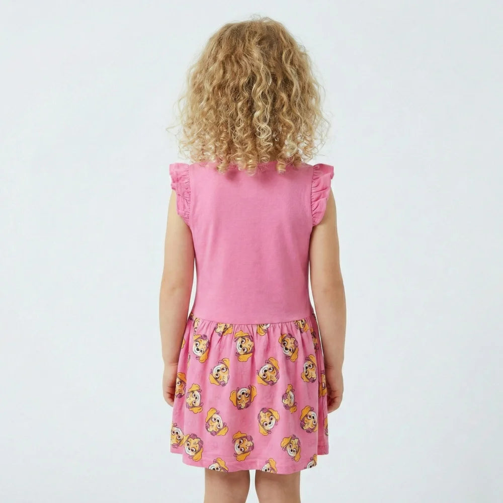 Paw Patrol Skye Kinder Mädchen Sommerkleid Kleid - WS-Trend.de Gr 98-128 Baumwolle