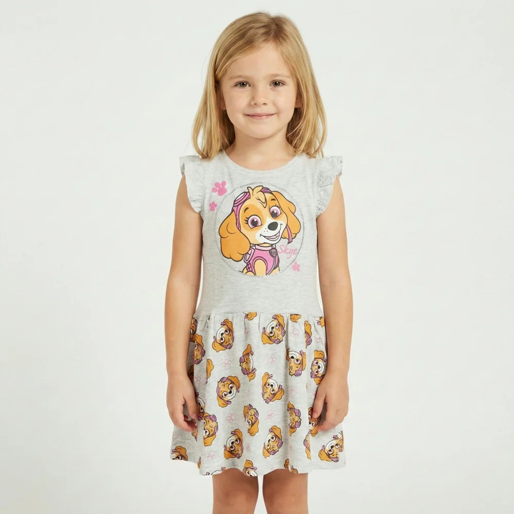 Paw Patrol Skye Kinder Mädchen Sommerkleid Kleid - WS-Trend.de Gr 98-128 Baumwolle