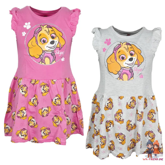 Paw Patrol Skye Kinder Mädchen Sommerkleid Kleid - WS-Trend.de Gr 98-128 Baumwolle