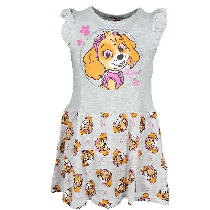 Paw Patrol Skye Kinder Mädchen Sommerkleid Kleid - WS-Trend.de Gr 98-128 Baumwolle