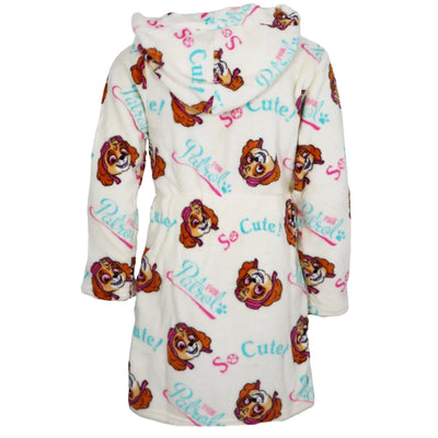 Paw Patrol Skye Mädchen Fleece Bademantel mit Kapuze - Ansicht 2
