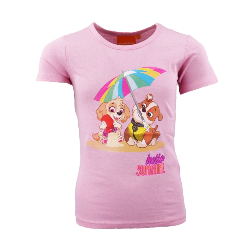 Paw Patrol Skye Rubble Mädchen Kinder T-Shirt - WS-Trend.de Marshall Shirt Rosa 98 bis 128 Baumwolle