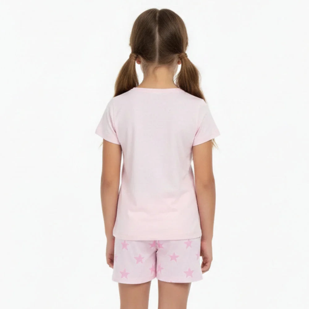 Paw Patrol Skye Kinder Mädchen Pyjama Shirt Shorts Gr. 92-128 - WS-Trend.de
