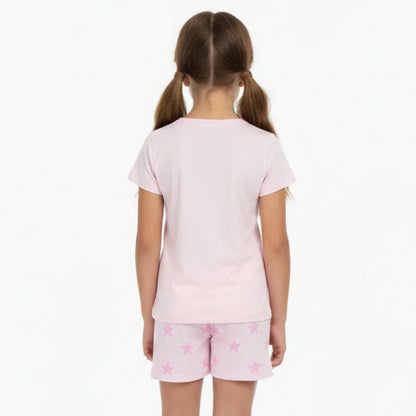 Paw Patrol Skye Kinder Mädchen Pyjama Shirt Shorts Gr. 92-128 - WS-Trend.de