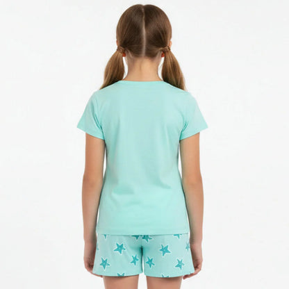 Paw Patrol Skye Kinder Mädchen Pyjama Shirt Shorts Gr. 92-128 - WS-Trend.de