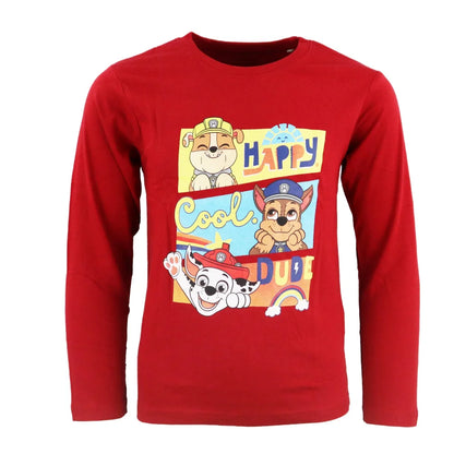 Paw Patrol Jungen Kinder Schlafanzug Pyjama - WS-Trend.de Nachtwäsche 98 - 128 Baumwolle