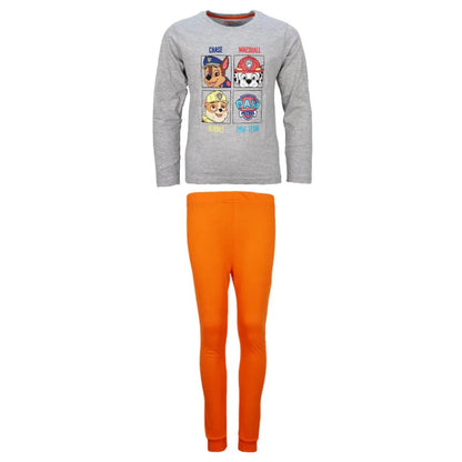 Paw Patrol Jungen Kinder langarm Pyjama Schlafanzug - WS-Trend.de Nachtwäsche 98 - 128 Baumwolle