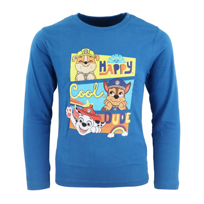 Paw Patrol Jungen Kinder Schlafanzug Pyjama - WS-Trend.de Nachtwäsche 98 - 128 Baumwolle
