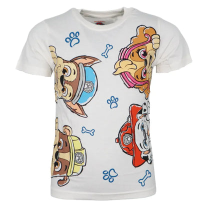 Paw Patrol Kinder Jungen kurzarm Schlafanzug Pyjama Shirt Shorts - WS-Trend.de Gr. 98-128