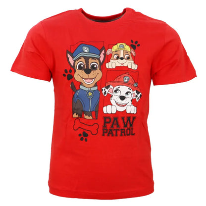 Paw Patrol Kinder kurzarm Schlafanzug Pyjama Shirt Shorts - WS-Trend.de Gr. 98-128