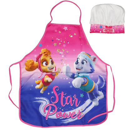Paw Patrol Skye Everest Kinder Kochschürze Backschürze mit Mütze 3-6 Jahre - WS-Trend.de