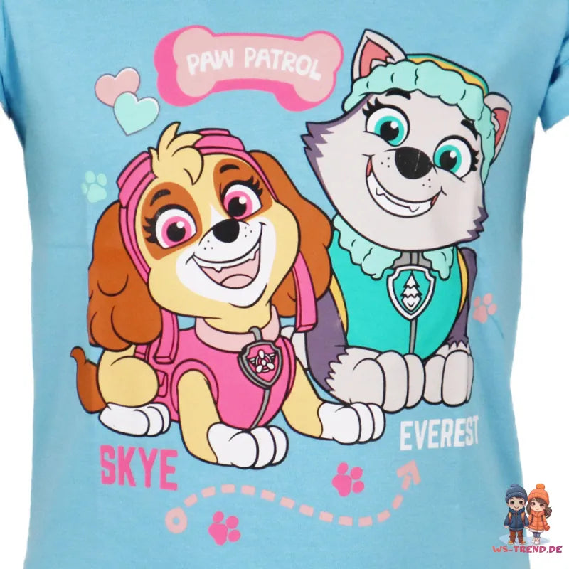 Paw Patrol Skye Everest Kinder Mädchen T-Shirt Shirt - WS-Trend.de Gr. 98 - 128 Baumwolle