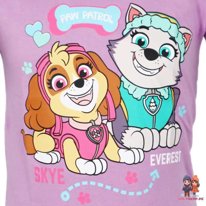 Paw Patrol Skye Everest Kinder Mädchen T-Shirt Shirt - WS-Trend.de Gr. 98 - 128 Baumwolle