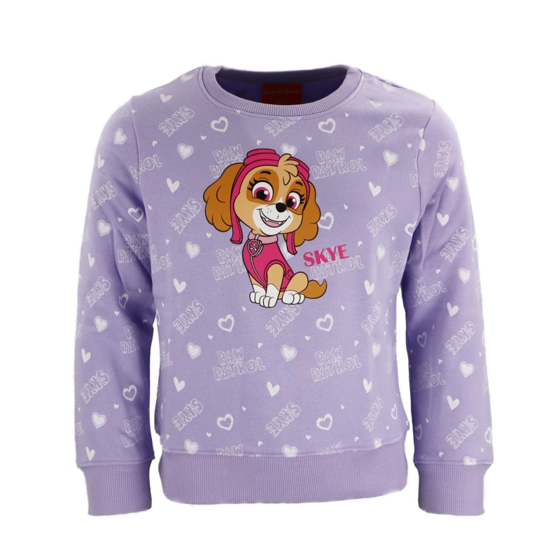Paw Patrol Skye Kinder Pullover Sweater - WS-Trend.de Gr. 92 - 128 Mädchen Pink Lila