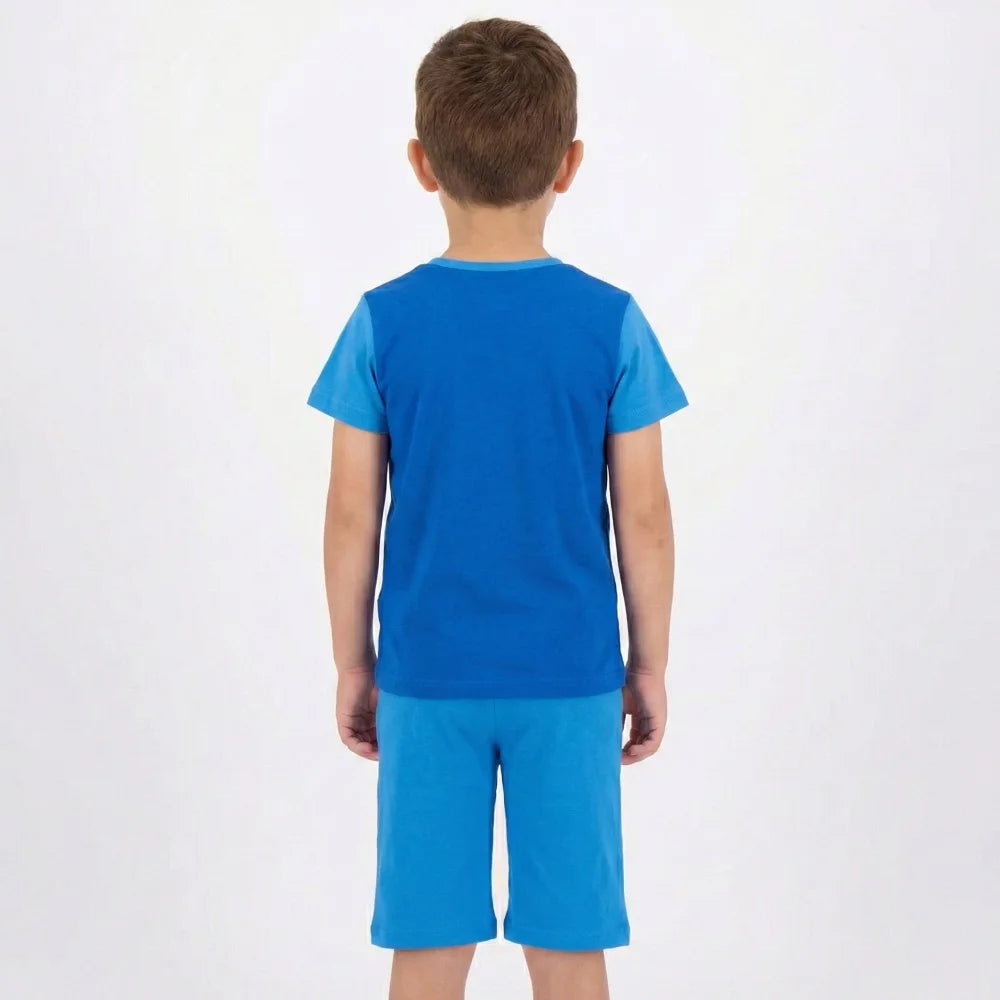 Paw Patrol Chase Rubble Marshall Sommerset Shorts plus T-Shirt - WS-Trend.de 98-128 Blau