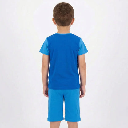 Paw Patrol Chase Rubble Marshall Sommerset Shorts plus T-Shirt - WS-Trend.de 98-128 Blau