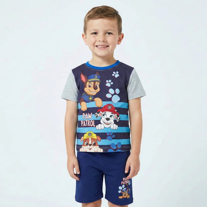Paw Patrol Kinder Chase Jungen Sommerset Shirt Shorts - WS-Trend.de