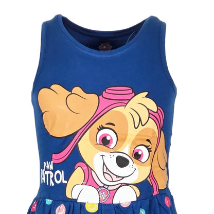 Paw Patrol Skye Kinder Mädchen kurzarm Kleid Sommerkleid - WS-Trend.de 92-128 Baumwolle