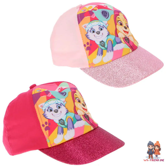 Paw Patrol Skye Everest Mädchen Kinder Basecap Baseball Glitzer Kappe - WS-Trend.de