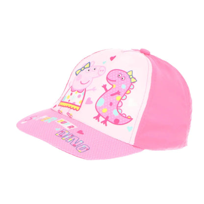 Peppa Wutz Pig Kinder Mädchen Basecap Baseball Kappe Mütze Gr. 53 - WS-Trend.de
