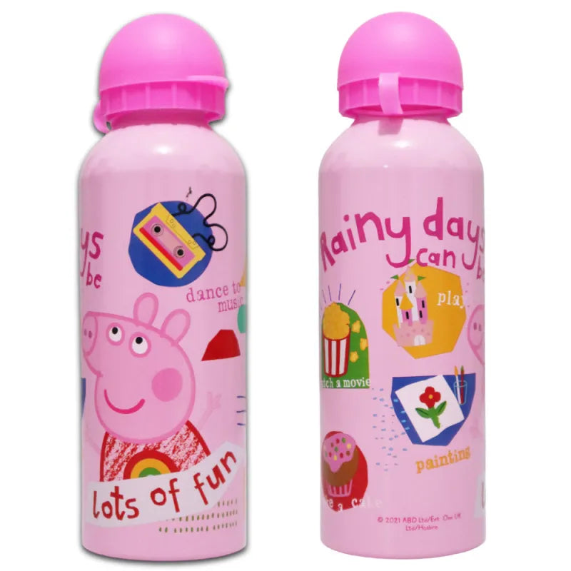 Peppa Wutz Kinder Aluminium Trinkflasche Wasserflasche Flasche 500 ml - WS-Trend.de