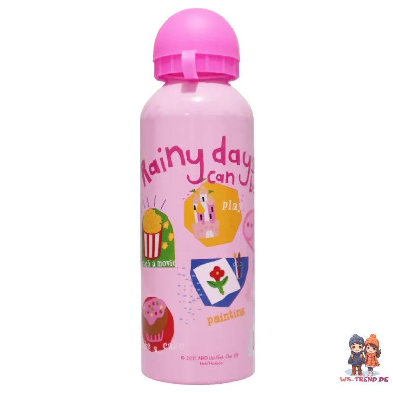 Peppa Wutz Kinder Aluminium Trinkflasche Wasserflasche Flasche 500 ml - WS-Trend.de