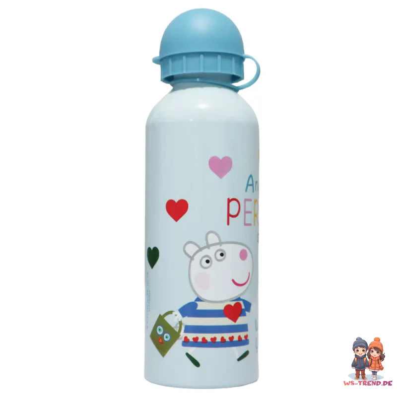 Peppa Wutz Kinder Aluminium Trinkflasche Wasserflasche Flasche 500 ml - WS-Trend.de