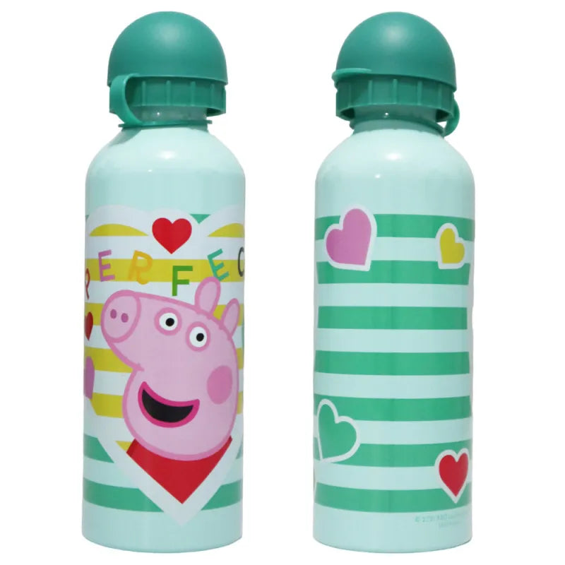 Peppa Wutz Kinder Aluminium Trinkflasche Wasserflasche Flasche 500 ml - WS-Trend.de