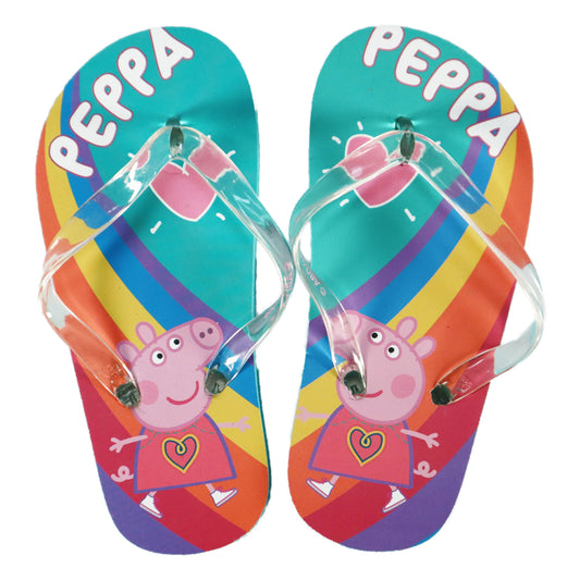 Peppa Pig Wutz Kinder Mädchen FlipFlops Sandalen Latschen Zehentrenner