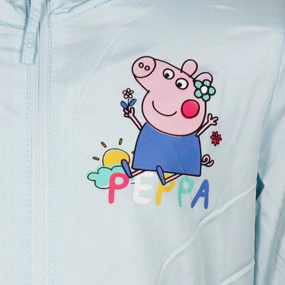 Peppa pig Wutz Kinder Mädchen Sommerjacke Jacke mit Kapuze - WS-Trend.de Gr. 98-116
