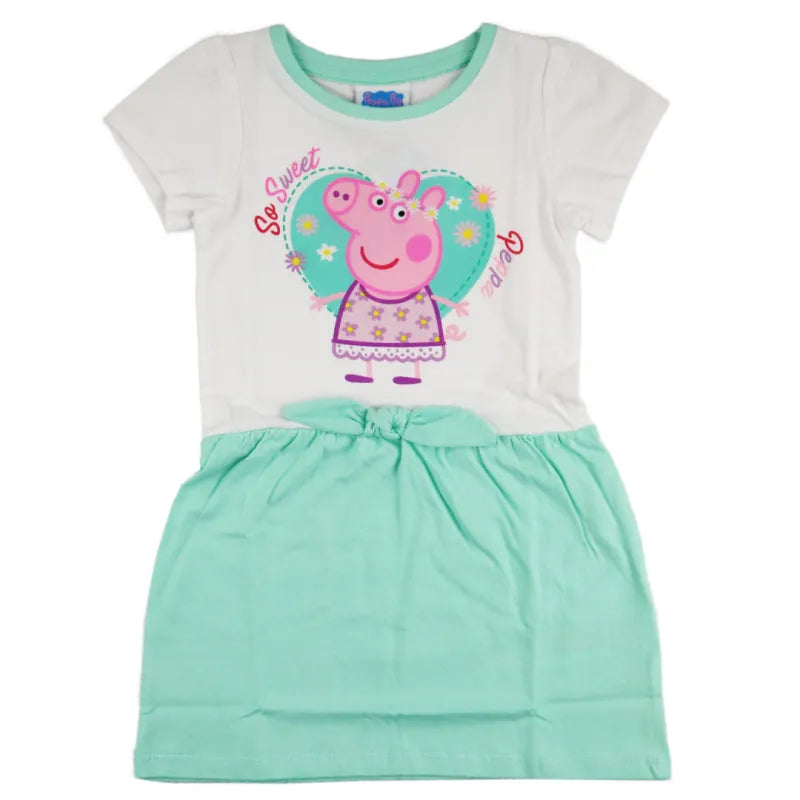 Peppa Wutz Kinder Mädchen Sommerkleid - WS-Trend.de Pig Kleid 92-116 Baumwolle NEU