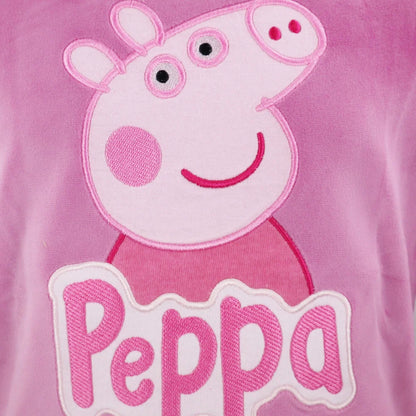 Peppa Pig Wutz Kinder Velour Pullover Sweater - WS-Trend.de Pulli 92 - 116 Mädchen