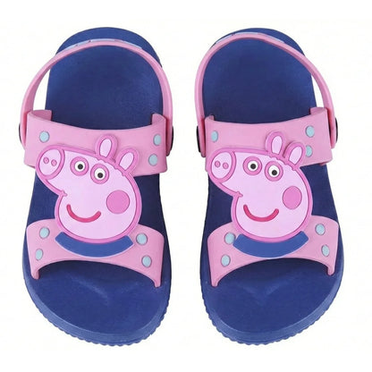 Peppa Pig Wutz Kinder Mädchen Sandalen Badeschuhe Latschen - WS-Trend.de 3D Optik - Hausschuhe 22-32