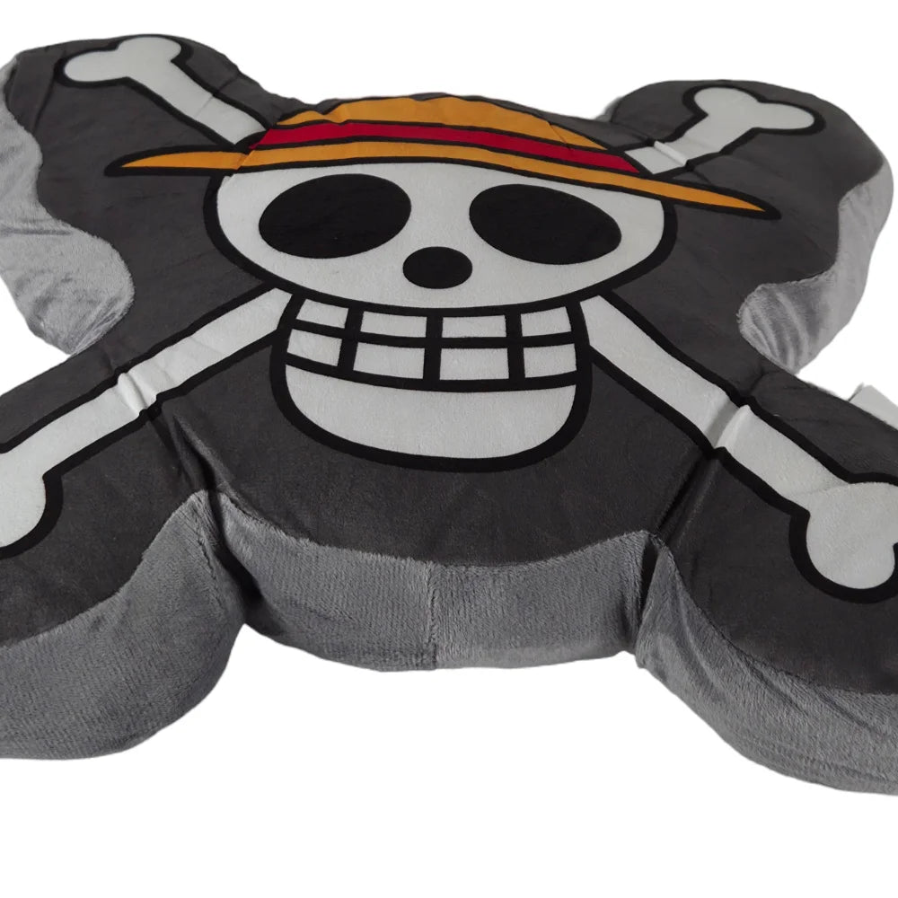 Anime One Piece Totenkopf mini Kissen Dekokissen 3D Cushion 35x35x7 cm - WS-Trend.de