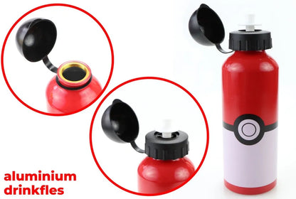 Pokemon Pokeball Aluminium Wasserflasche Trinkflasche Flasche 500 ml - WS-Trend.de