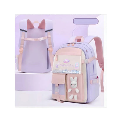 Häschen Hase Mädchen Rucksack Backpack Tasche Schultasche 45 x 32 17 cm - WS-Trend.de