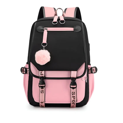 Puschel Mädchen Rucksack Backpack Tasche Schultasche 46 x 29 16 cm - WS-Trend.de
