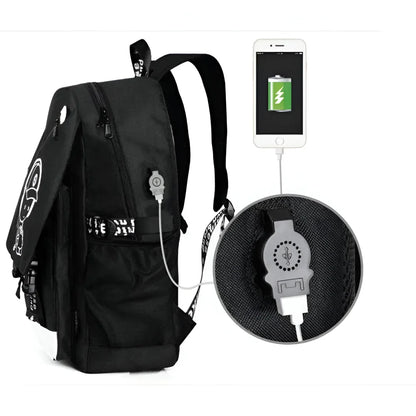 Cool Boy Music Jungen Rucksack Backpack Tasche Schultasche 44 x 27 16 cm - WS-Trend.de