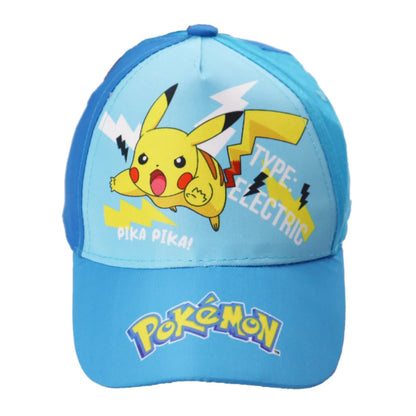 Pokemon Pikachu Pokeball Jungen Kinder Basecap - WS-Trend.de Baseball Kappe Mütze 52 54 baumwolle
