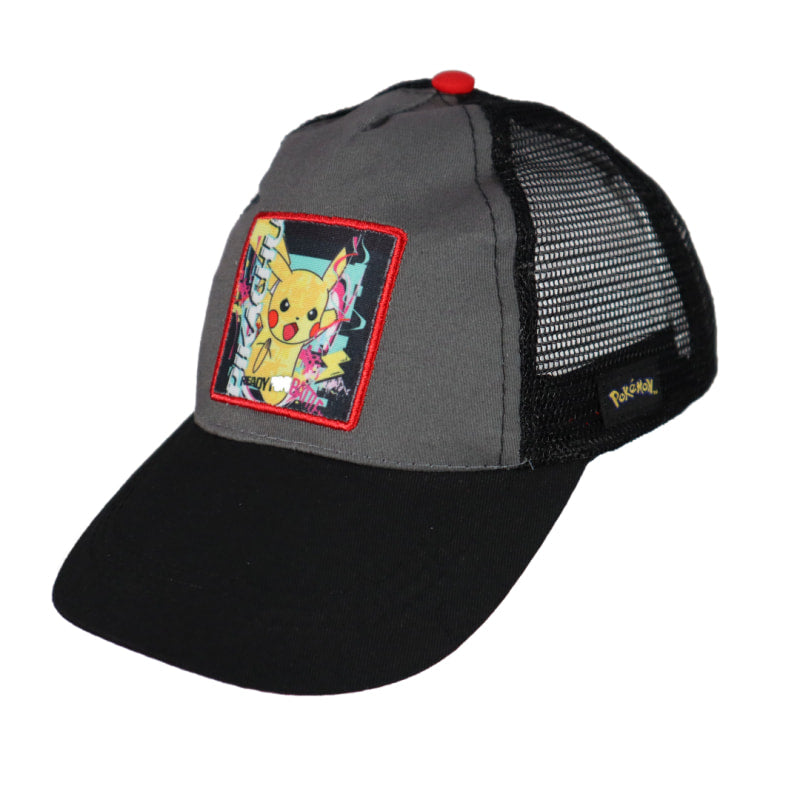 Pokemon Pikachu Jungen Basecap Baseball Kappe Truckercap - WS-Trend.de Mütze 54-56