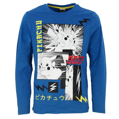 Pokemon Pikachu and Friends Kinder Schlafanzug Pyjama - WS-Trend.de 110-152 Baumwolle