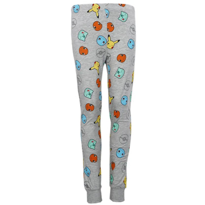 Pokemon Pikachu and Friends Kinder Schlafanzug Pyjama - WS-Trend.de 110-152 Baumwolle